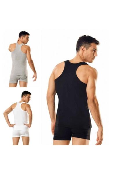 Zulu Ticaret Tutku-Men's Gray Sports Singlet