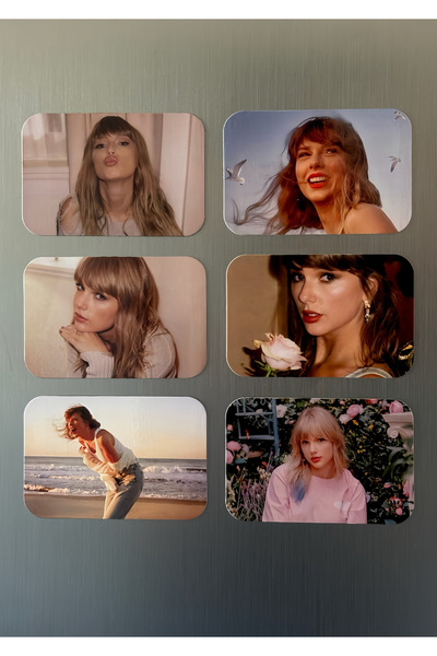 Cool Stuff Studio Taylor Swift 6'lı Buzdolabı Magneti