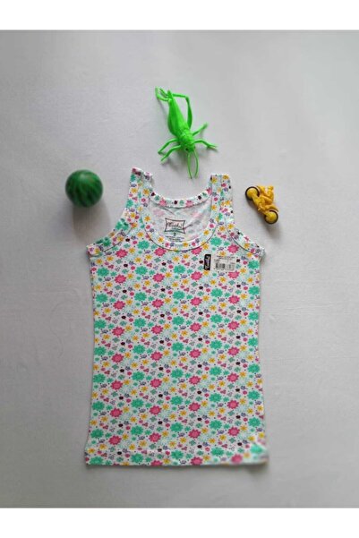 Zulu Ticaret Tutku-Kız Child's Elastane Printed Wide Strap Mixed Patterned Mu...