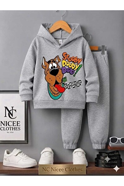 NC Nicee Clothes Children's Tracksuit Set Unisex (Sukubi Printed Winter Colle...