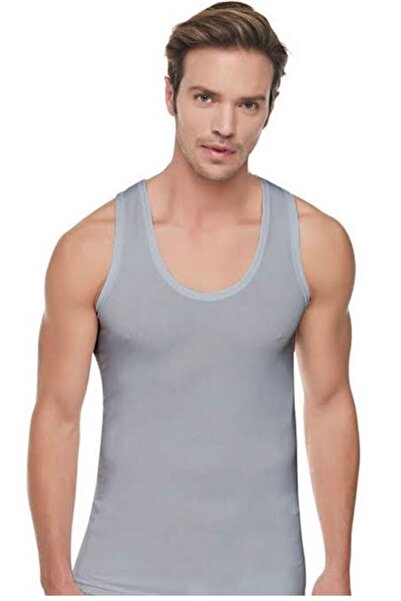 Zulu Ticaret Tutku-Grey Lycra Undershirt 6-Pack