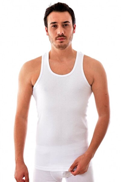 Zulu Ticaret Tutku-0118 Sportsman Ribbed Undershirt 6-Pack