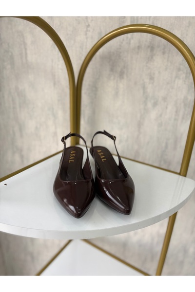 ASAL ayakkabıcılık Simple 3 cm Patent Leather Heels