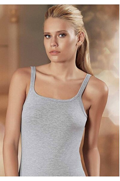 Zulu Ticaret Women's Gray Double Strap Athlete M New Season (6 Economic Pack)