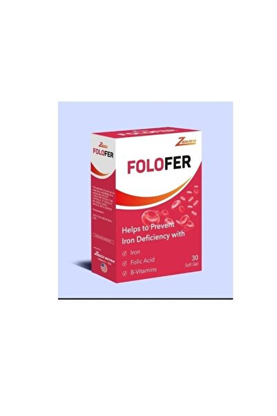 ZENİTH FOLOFER IRON SUPPLEMENT 30 SOFTGEL