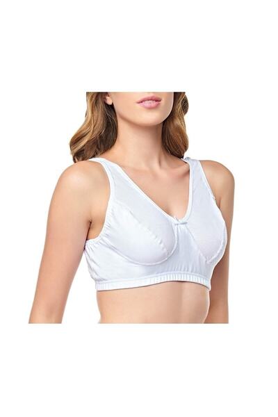 Zulu Ticaret Tutku-Women's Cotton Combed Cotton Half Undershirt 3 Pieces
