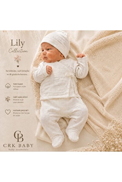 Babyone LİLY MÜSLİN 10 LU HASTANE ÇIKIŞ SETİ