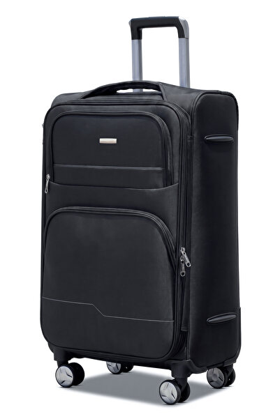 ZAAPPY Prestige Premium Nylon Expandable Medium Checked 24 Inch (20-25kg) Lug...