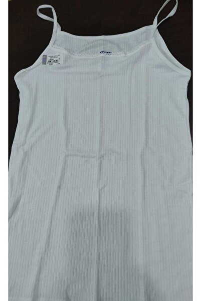 Zulu Ticaret Tutku-Girl's Cotton Undershirt with String Straps