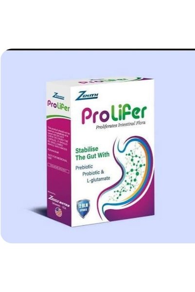 ZENİTH Prolifer Prebiotic & Probiotic With L-glutamate 30 Softgel