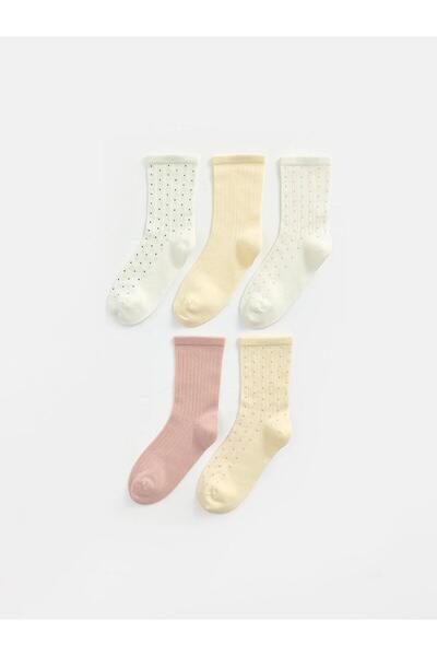 LC Waikiki Polka Dot Women's Socks 5-Pack (W6)