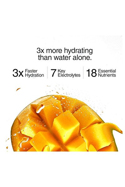 Phizz 3-in-1 Multivitamin & Rehydration Electrolyte Effervescent Tabs Mango