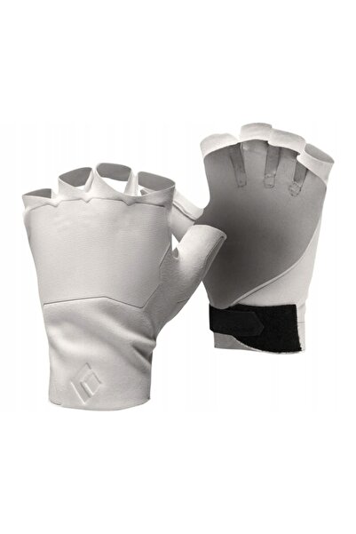 Black Diamond Stoneworks Mănuși de cățărare Black Diamond Crack Gloves - albe L