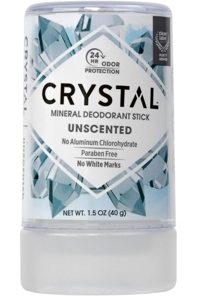 Crystal Essence CRYSTAL Deodorant CRYSTAL Mineral Deodorant Stick- Unscented ...