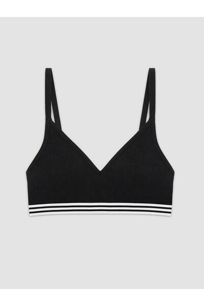 LC Waikiki Padded Striped Bustier Without Underwire (W6)
