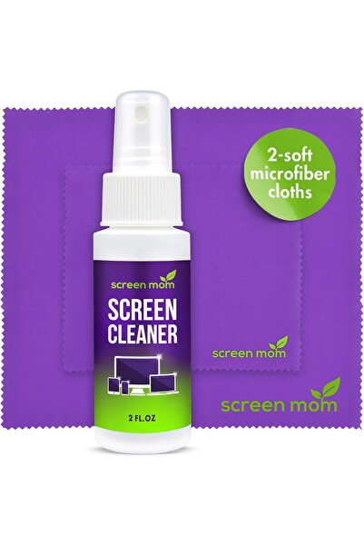 Screen Mom طقم تنظيف الشاشات للحواسيب المحمولة والهواتف والأجهزة اللوحية والن...