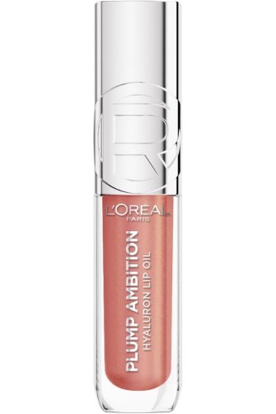 L'Oreal Paris ملمع شفاه بولب أمباتيون بزيت الهيالورون بلون نود ماكارون 650