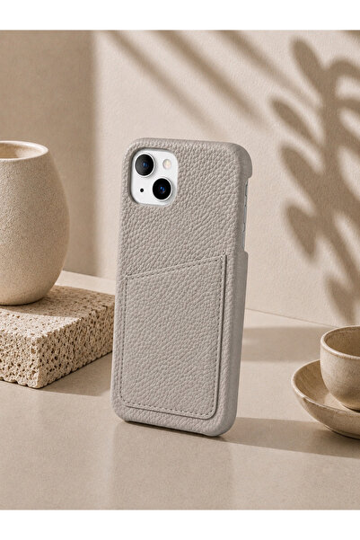 botyco Iphone 15 (6.1 inç) Uyumlu Yanları Açık Çerçevesiz Slım Tasarım Kartlı...