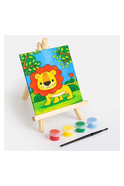 OEM Șevalet pentru pictură și activități creative – mâner lemn, canvas