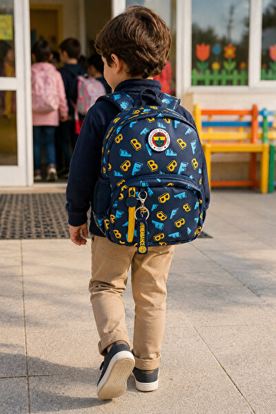 Fenerbahçe Fb 3D Kindergarten Backpack Football Team Fan Children's School Ba...