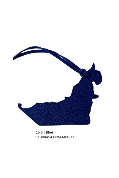 miima UAE Map Charm - Blue