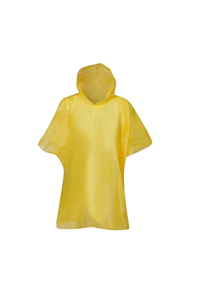 OEM Pelerină de ploaie tip poncho, galben, mărime universală, 127x95cm – ponc...
