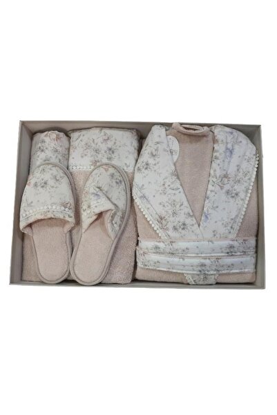 Pupilla Single Bathrobe Set Men's Bernini Pudra L