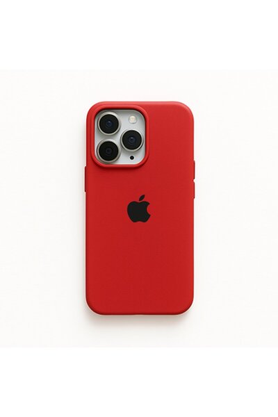 Genel Markalar iPhone 13 Pro Max Uyumlu Logolu İçi Kadife Lansman Kılıf