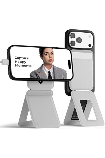 MOFT Phone Tripod Stand & Wallet, NFC Card Holder, Hold 1-2 Cards