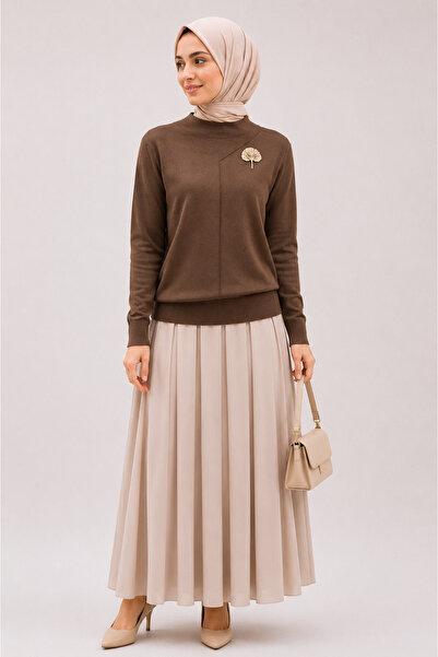 Nuss Basic Tunik Ns-27K200 Kahve