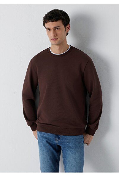 Mavi Crew Neck Slim Fit Basic Men's Sweatshirt.