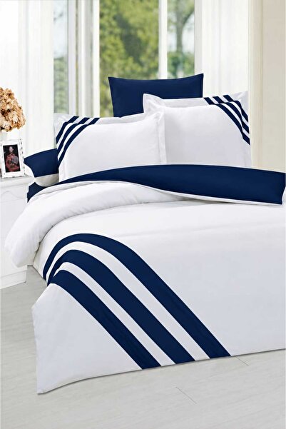 İK TEKSTİL Astoria 100% Cotton 6 Piece Duvet Cover Set