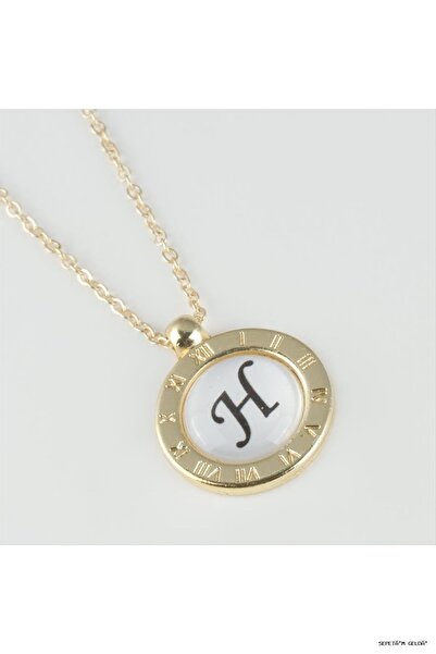 ZERO LAND Spt-Gld End of Series (02154) Letter Pendant