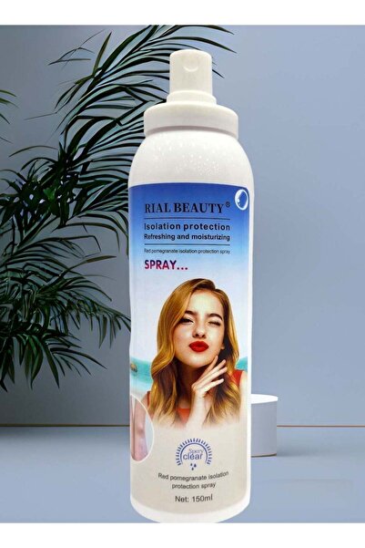 RIAL BEAUTY بخاخ تفتيح فوري وتوحيد اللون 2 في 1 منعش ومرطب للبشرة، غير دهني، ...