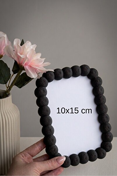 BRE HOME Kabartmalı Tasarım Fotoğraf Çerçevesi 10x15 cm - Balon/Bubble Masaüs...