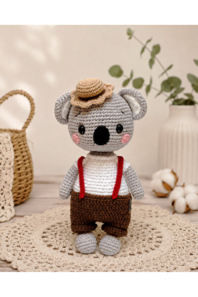 MİNOHOUSE Amigurumi Şirin Koala Miyu Organik Oyuncak