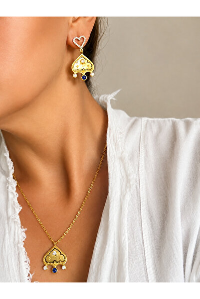 tones official Design-Vip-Laci/White Natural Stone-Ethnic/Vintage Earrings-Pe...