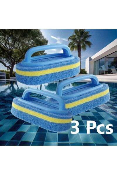 Generic Premium Pool Cleaning Brush Set, Manual Non-Electric with Polypropyle...