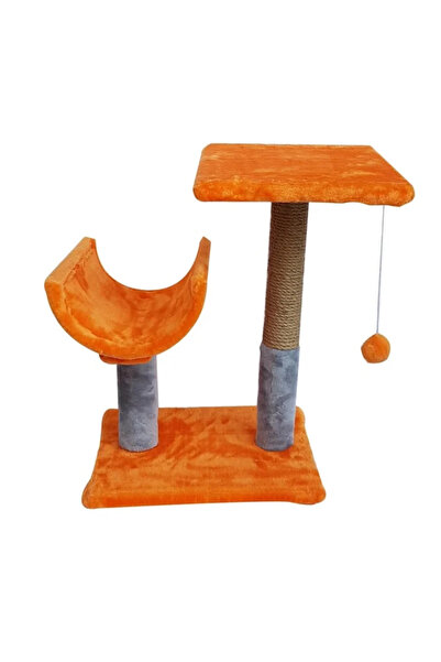 OEM JUCARIE PISICA STALP ZGARIAT+CANAPEA ROSU CU GRI 30/38/50 CM