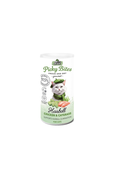 Pet'sDessert RECOMPENSA PISICA PET'S DESSERT PICKY BITES HAIRBALL 27GR
