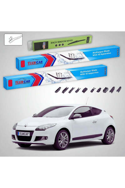 TEAMCAR Чистачки Рено Меган III Купе 2009-до момента |   Преден и заден компл...