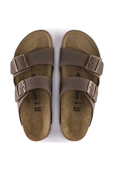 Birkenstock Арізона Bf унісекс коричневі повсякденні тапочки 151183