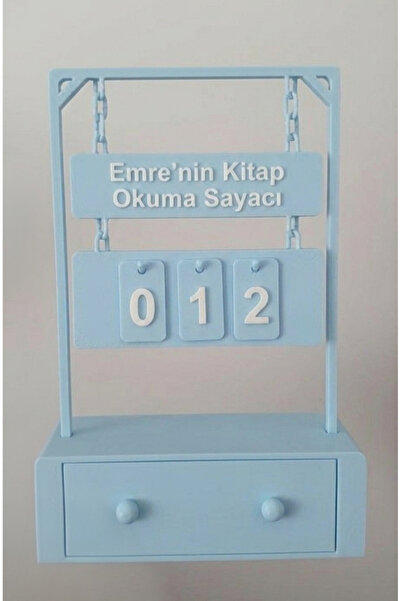 Genel Markalar Kişiye özel kitap okuma sayacı/kitap sayma