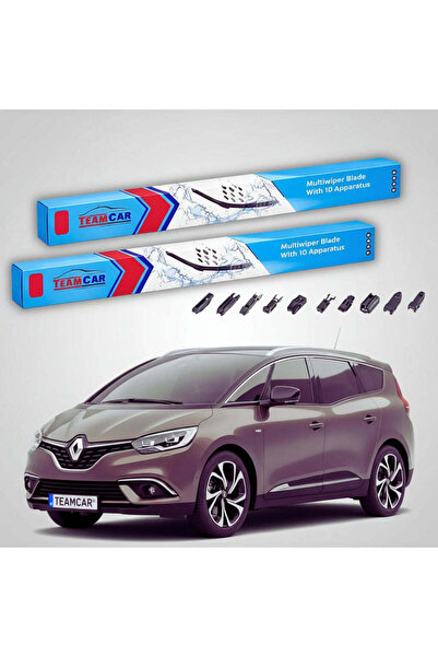 TEAMCAR Чистачки Рено Гранд Сценик IV 2016-2022 |   Преден комплект Flat Prem...