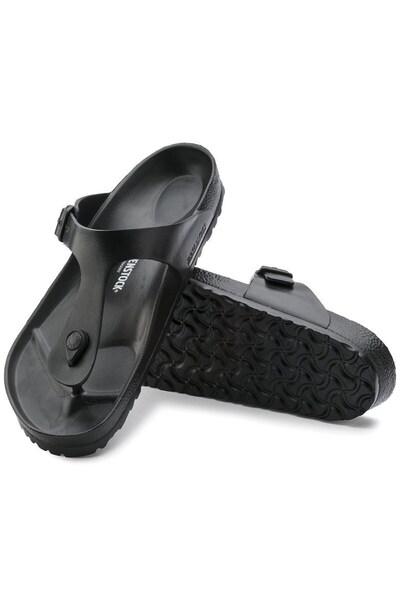 Birkenstock شبشب النسائية السوداء (128201)