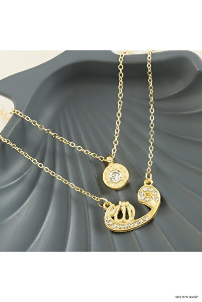 ZERO LAND Spt-Gld Vav New Season Double (05247) Necklace Yellow