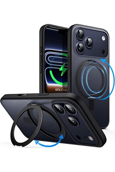 GENERAL 360 Degree Rotatable Ring Design Protective Case, Slim and Shockproof...