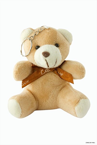ZERO LAND Zngzrmll Teddy Bear Plush Bag Keychain 12 (24606) cm Brown