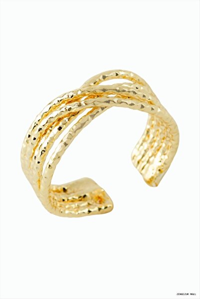 ZERO LAND Zngzrmll Twisted Metal (24533) Ring Yellow