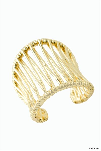 ZERO LAND Zngzrmll Zigzag Metal (24531) Ring Yellow